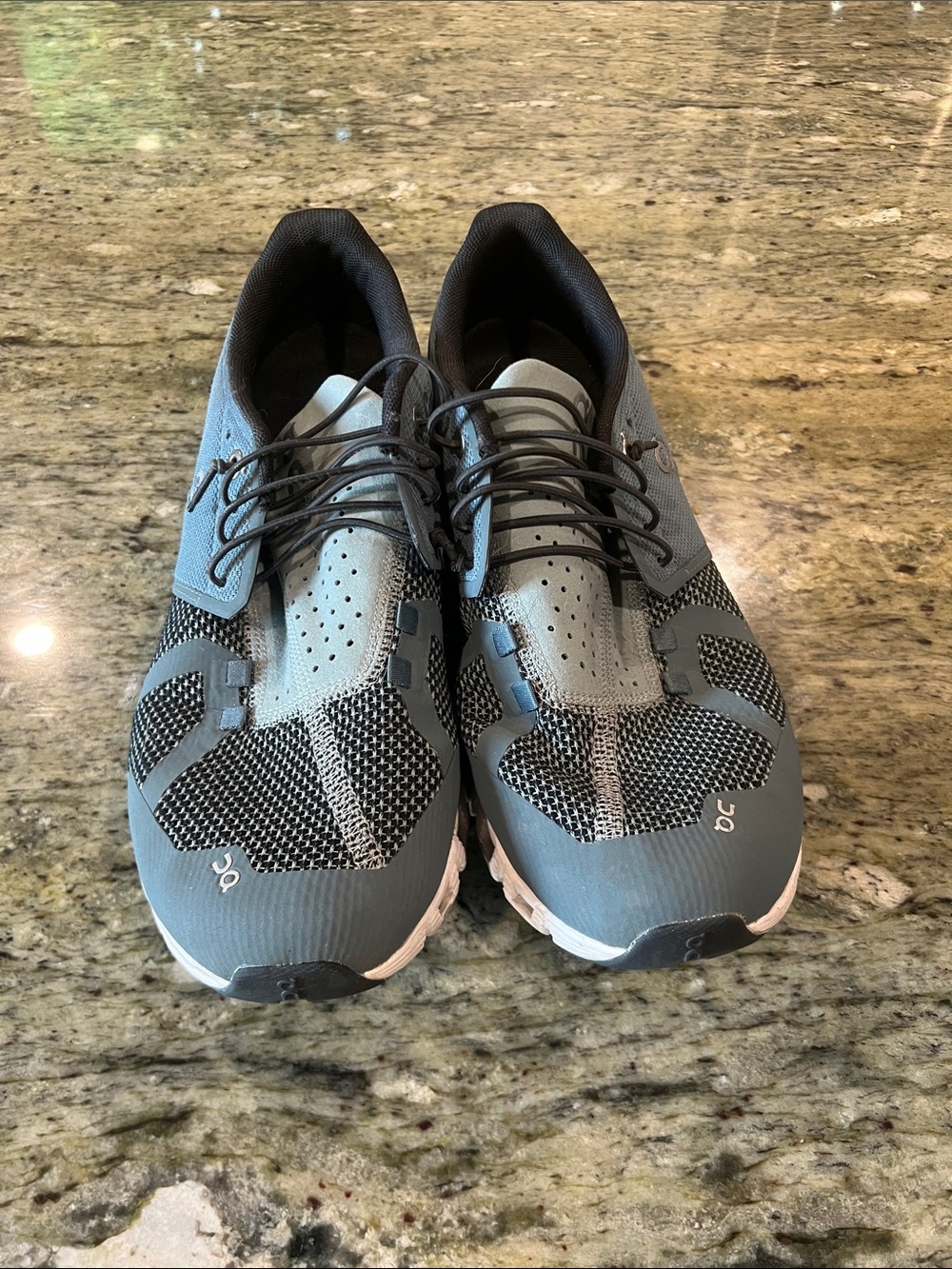 On Cloud Running Shoes - Tide / Magnet Blue Grey Women’s 10